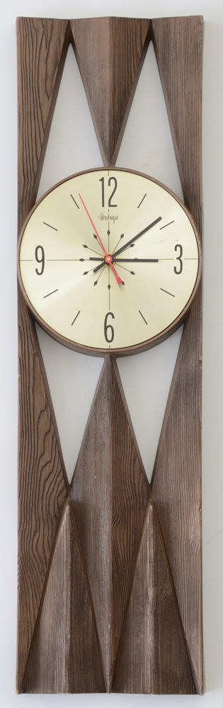 Mid Century Modern "Arabesque" Wall Clock