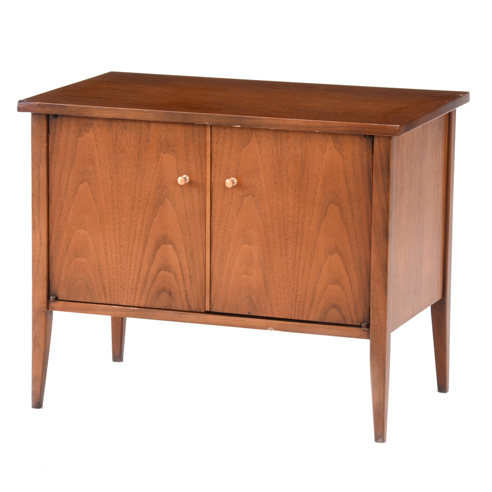 Vintage Mid Century Modern Record Cabinet