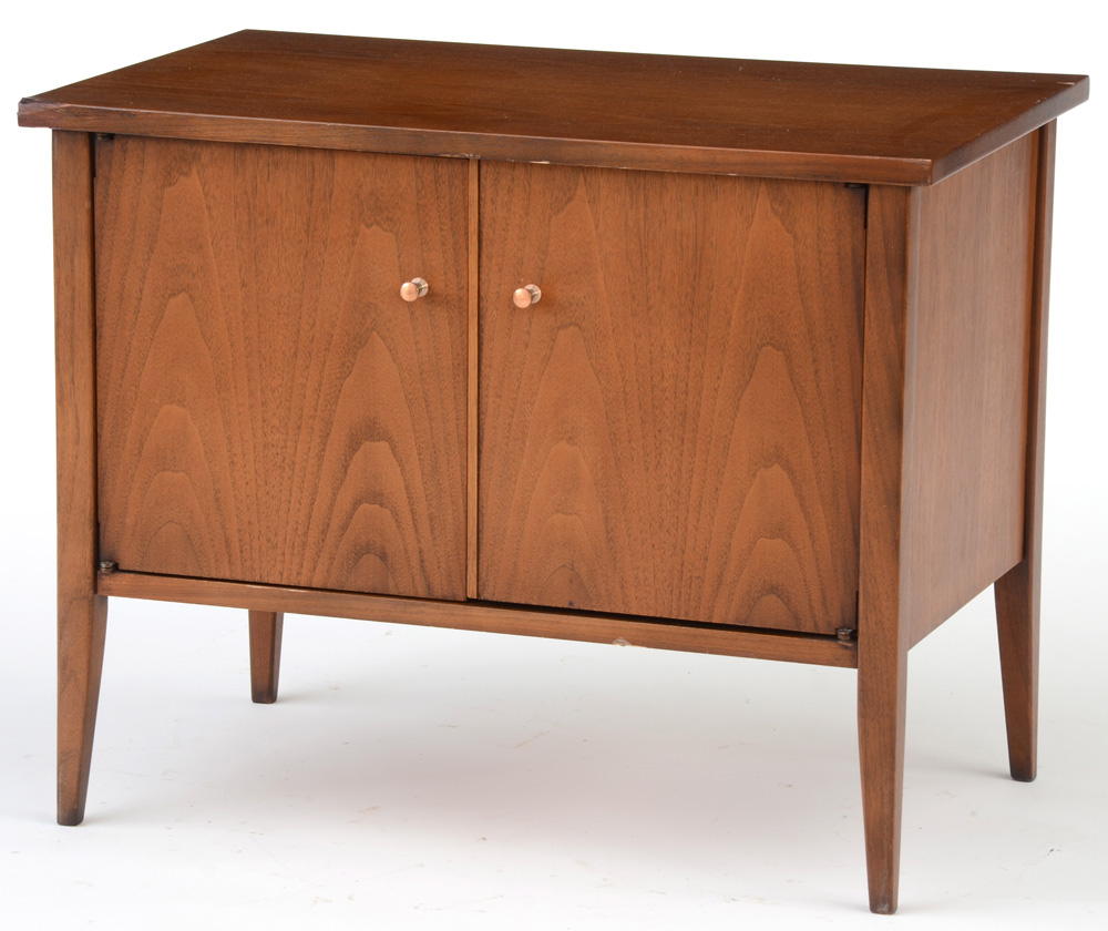 Vintage Mid Century Modern Record Cabinet