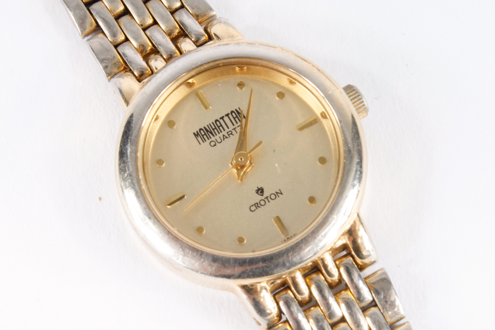 Group of Gold Tone Costume Watches