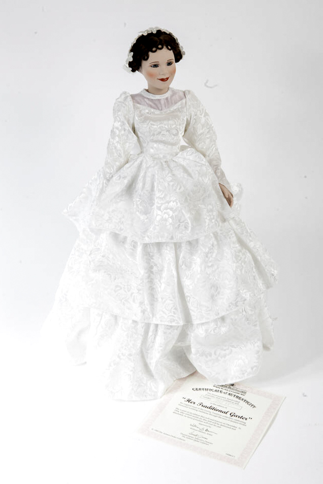 1993 Ashton-Drake Porcelain Bride Dolls