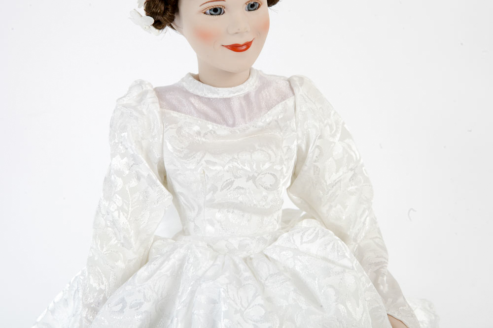 1993 Ashton-Drake Porcelain Bride Dolls