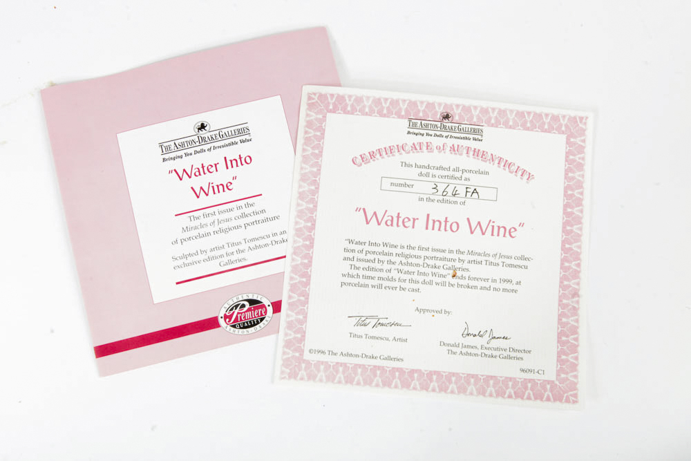 Ashton-Drake Miracles of Jesus Doll Collection