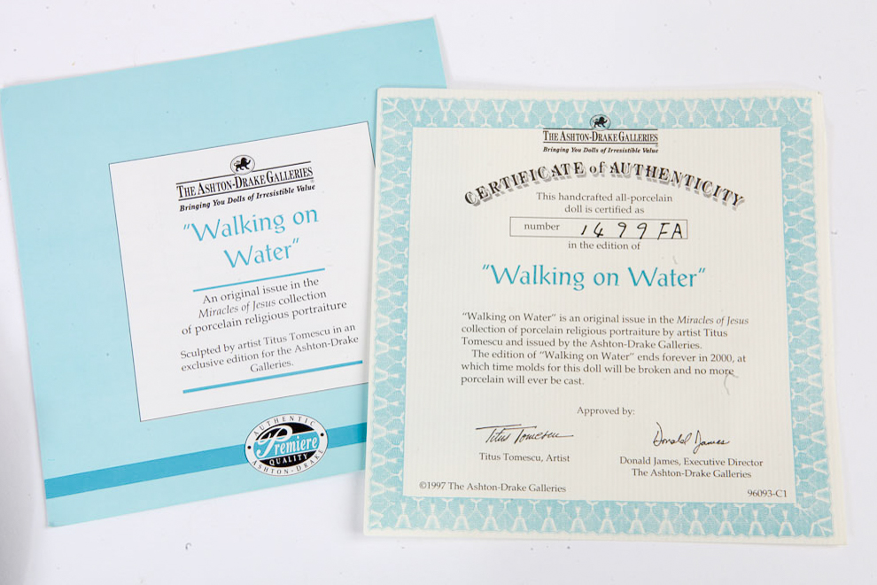 Ashton-Drake Miracles of Jesus Doll Collection