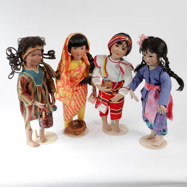 1990s Ashton-Drake "Passports to Friendship Collection" Dolls