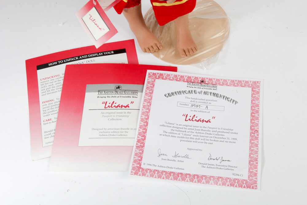 1990s Ashton-Drake "Passports to Friendship Collection" Dolls