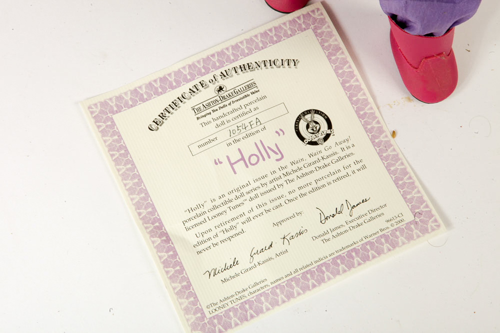 Ashton-Drake "Wain, Wain, Go Away" Doll Series