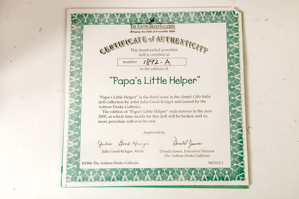 Simple Gifts Baby Doll Collection by Ashton-Drake