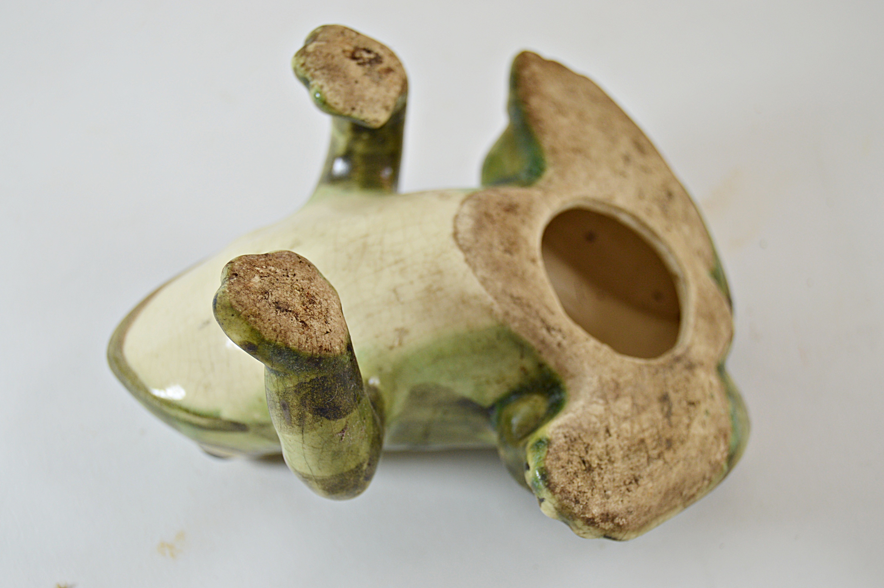 Vintage McCoy Pottery Garden Frog