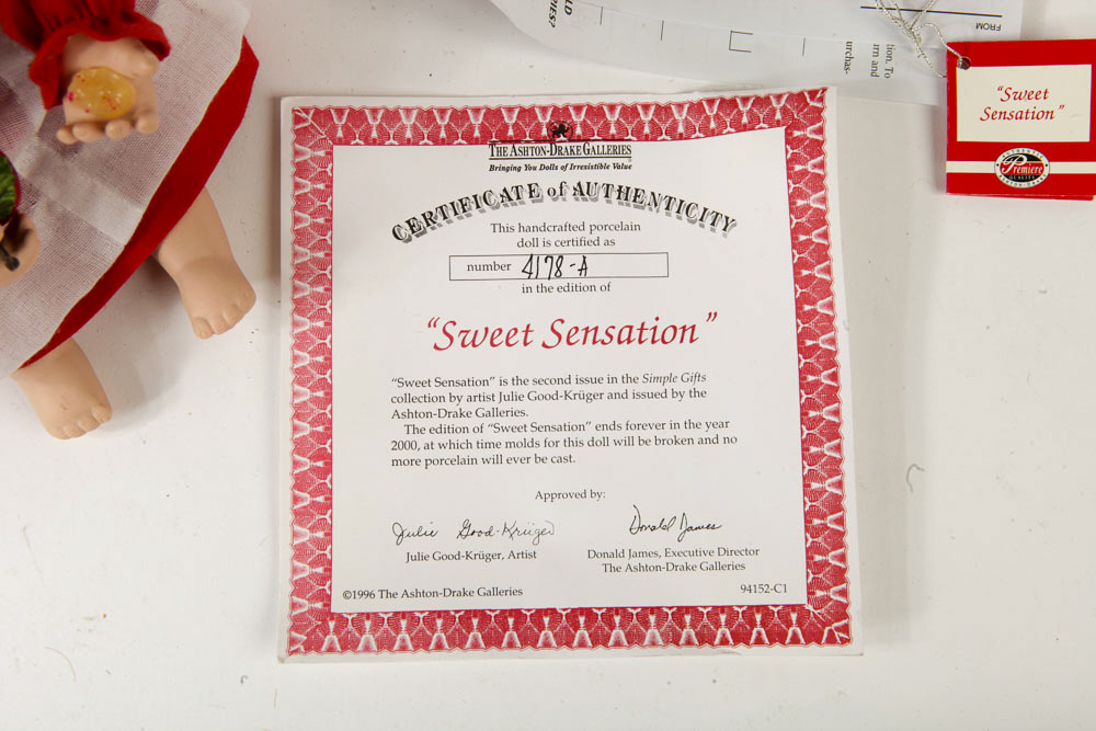 Simple Gifts Baby Doll Collection by Ashton-Drake