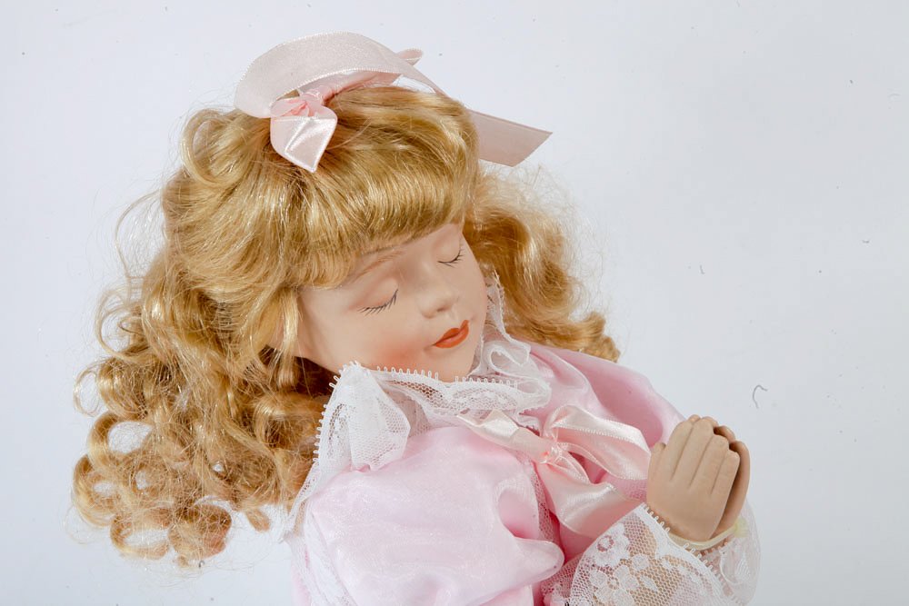 Hand-Painted Porcelain Dolls