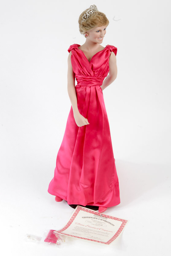 1998 Ashton-Drake "Portraits of Diana Collection" Porcelain Dolls