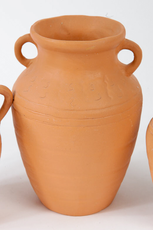 Decorative Terra Cotta Jugs
