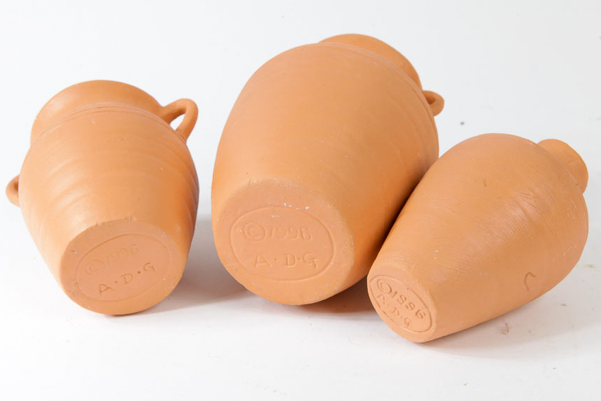 Decorative Terra Cotta Jugs