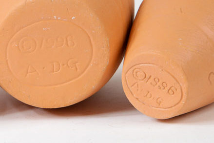 Decorative Terra Cotta Jugs