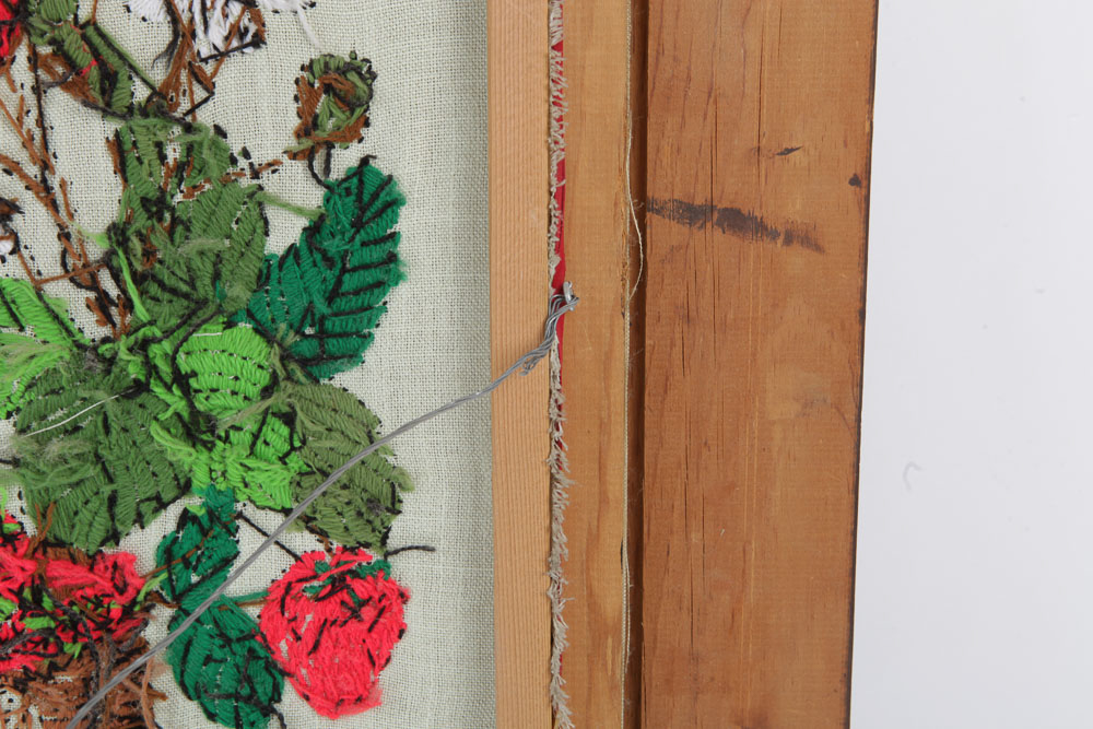 Embroidery of Strawberries