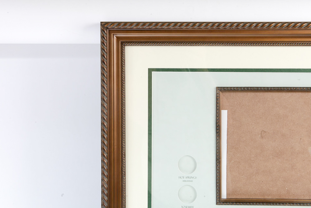 America the Beautiful National Parks Coin Collection Frame