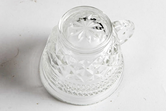 Indiana Glass "Diamond Point Clear" Serveware, Circa 1960-1990