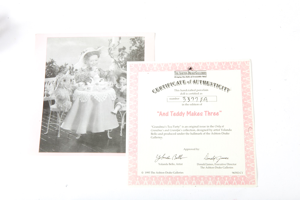 1995 Ashton-Drake "Only At Grandma's and Grandpa's Collection" Dolls