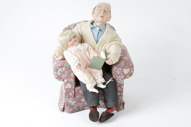 1995 Ashton-Drake "Only At Grandma's and Grandpa's Collection" Dolls