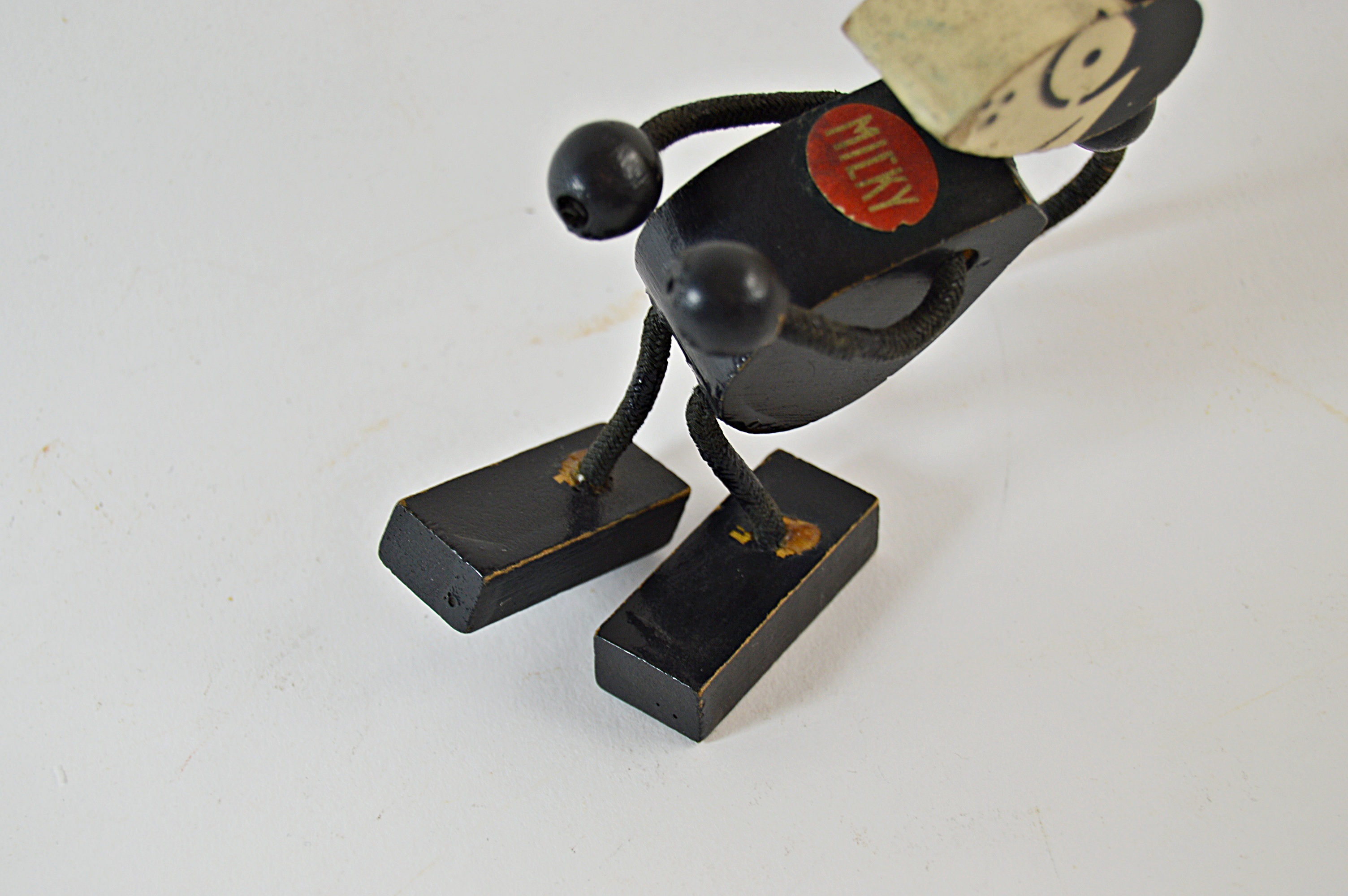 Original 1926 Performo Micky Mouse Wooden Toy