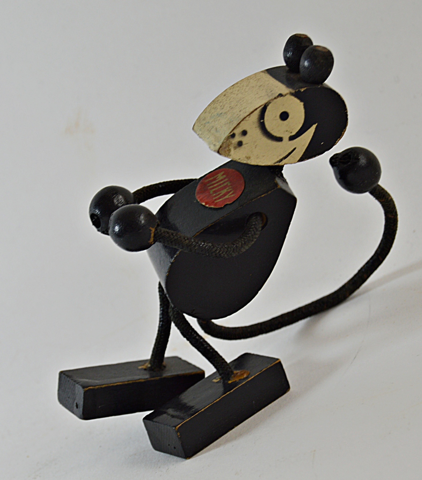 Original 1926 Performo Micky Mouse Wooden Toy