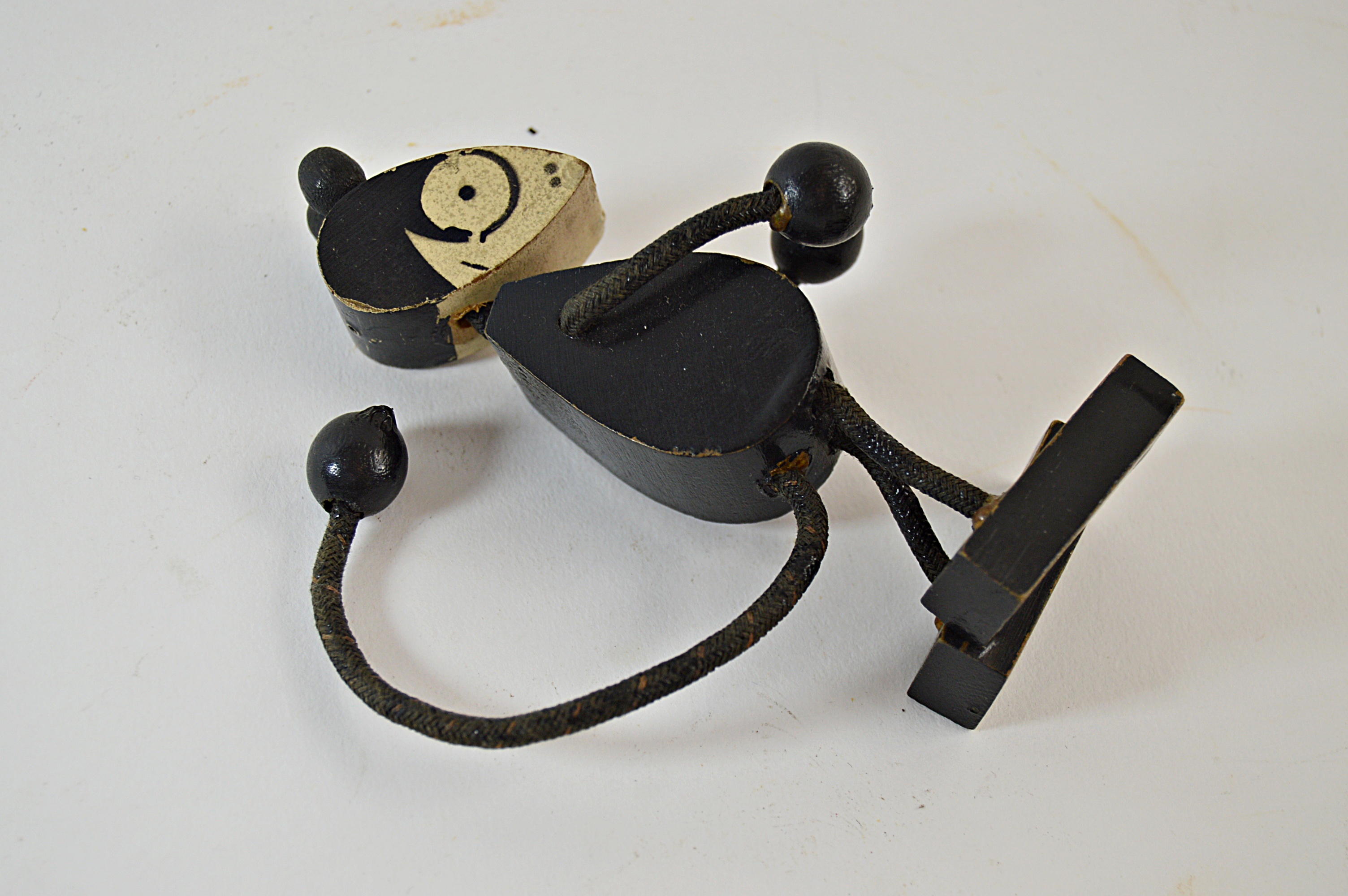 Original 1926 Performo Micky Mouse Wooden Toy