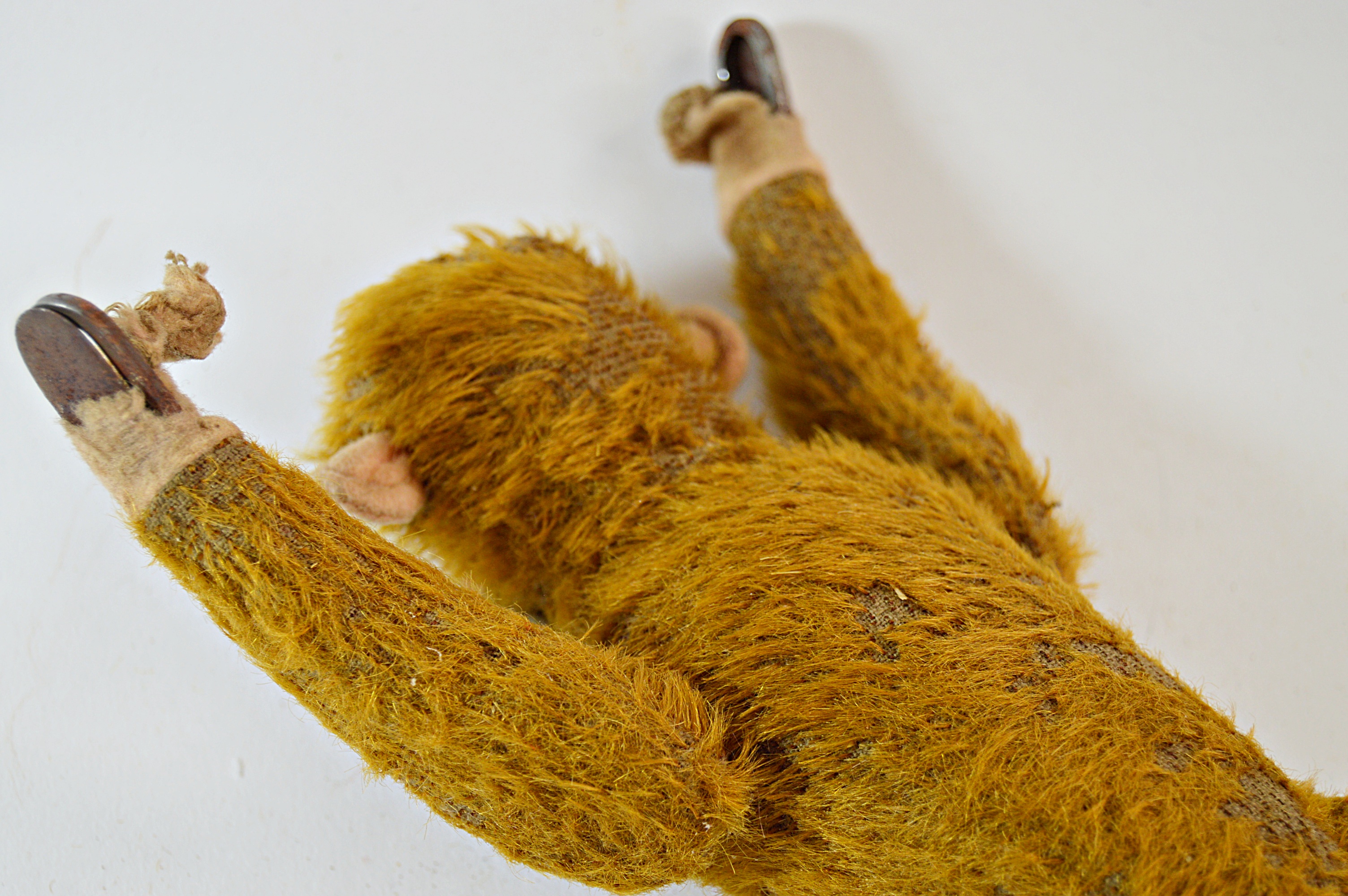 Vintage Mohair Chimp Toy