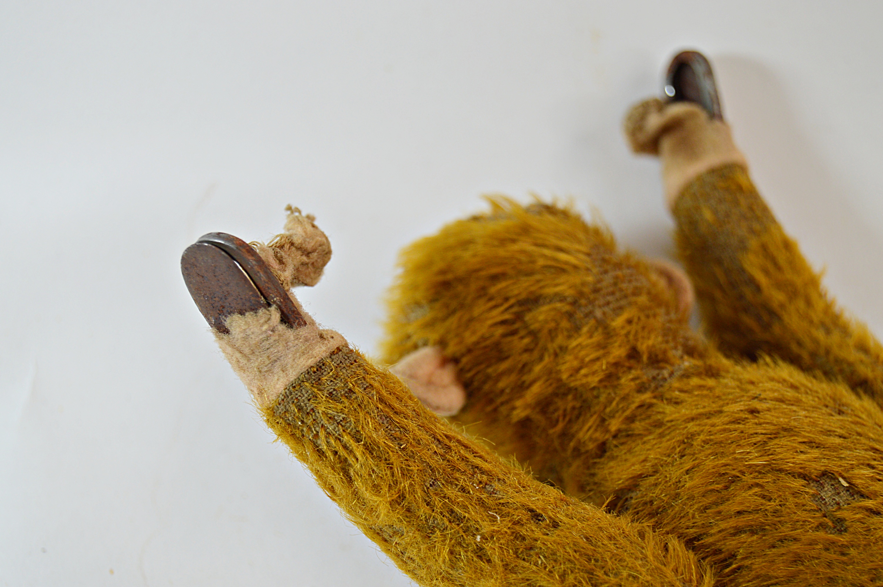 Vintage Mohair Chimp Toy