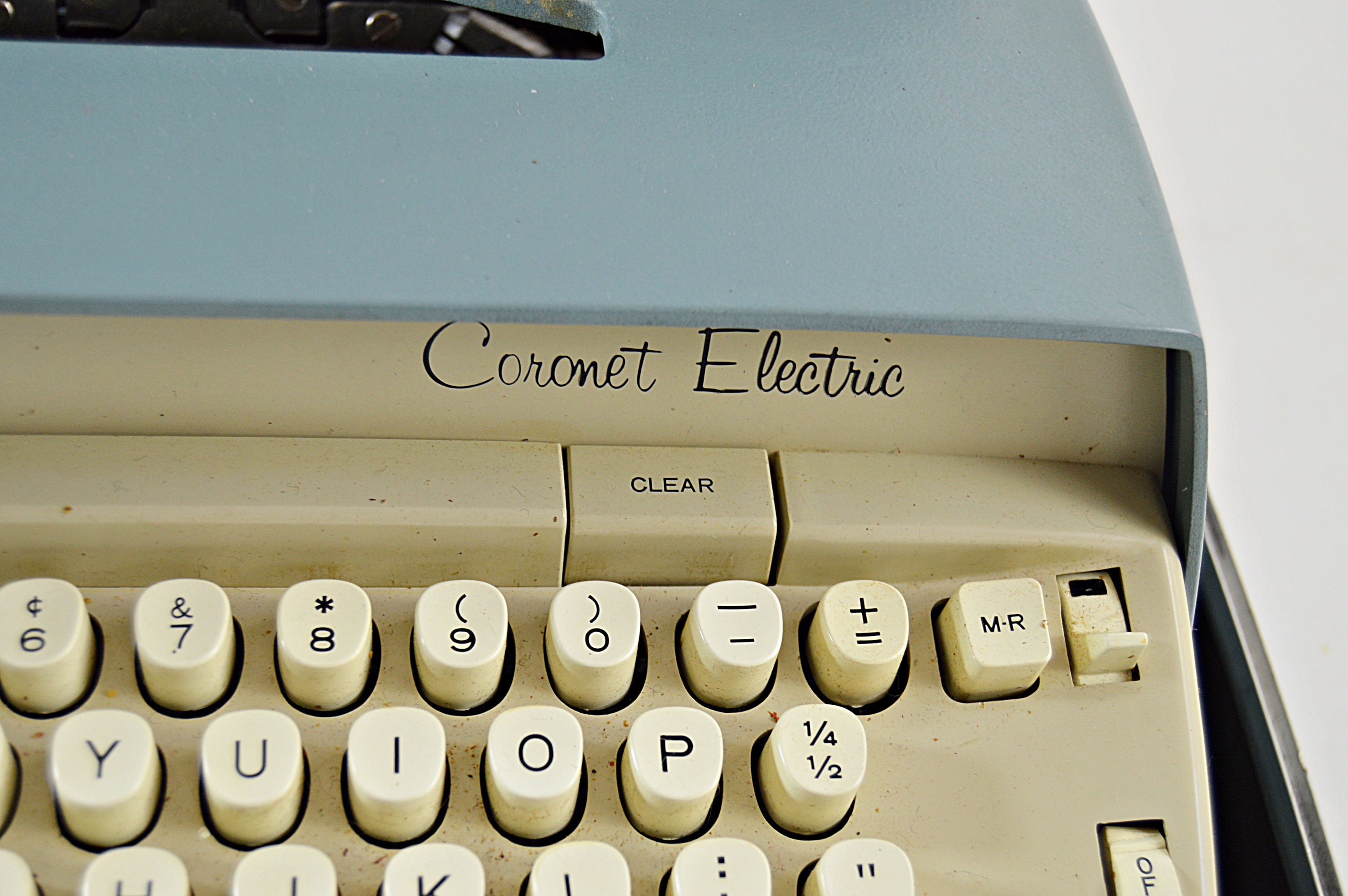 Mid Century Modern Smith-Corona Portable Electric Typewriter