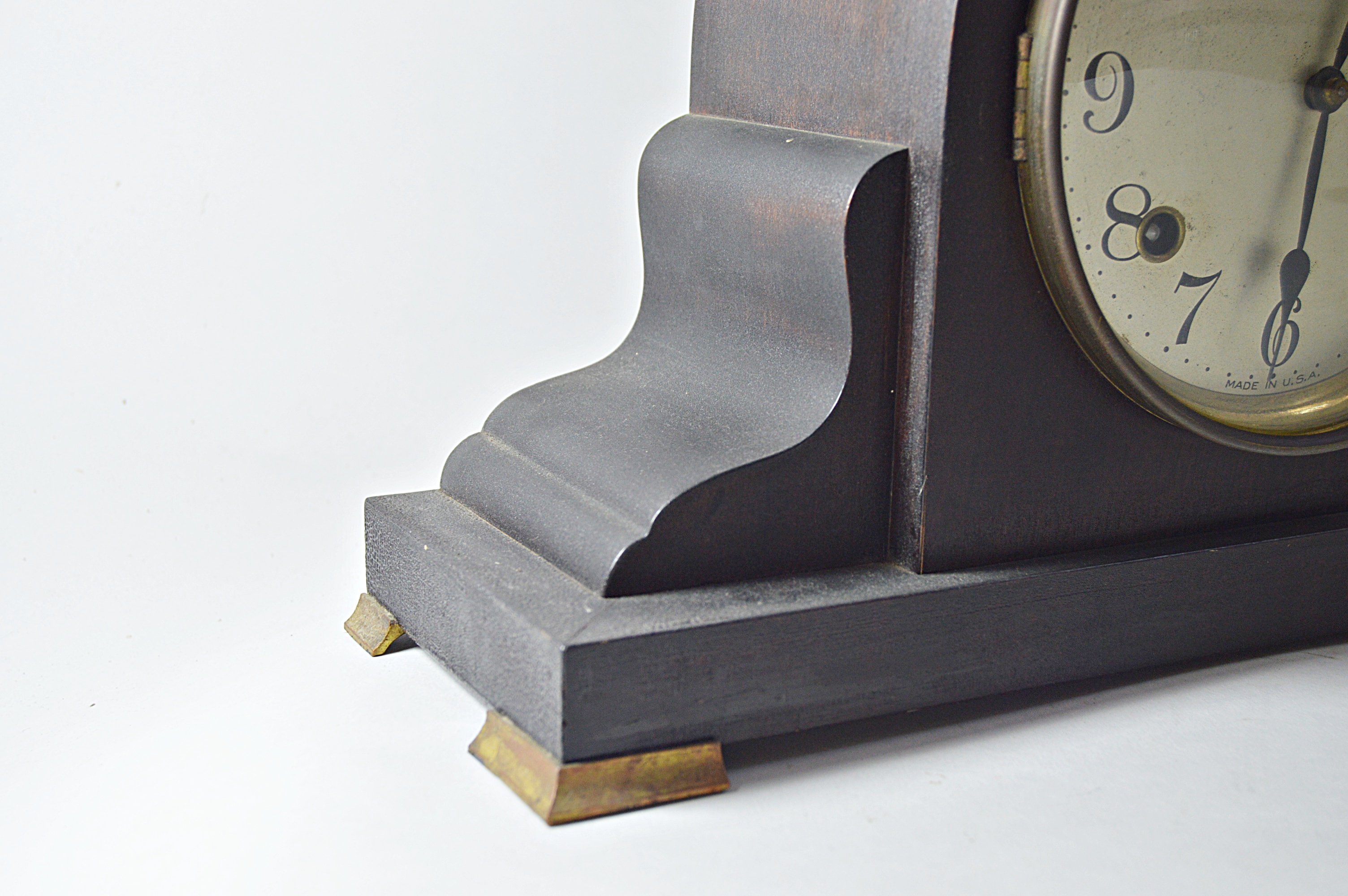 Vintage Wooden Mantle Clock