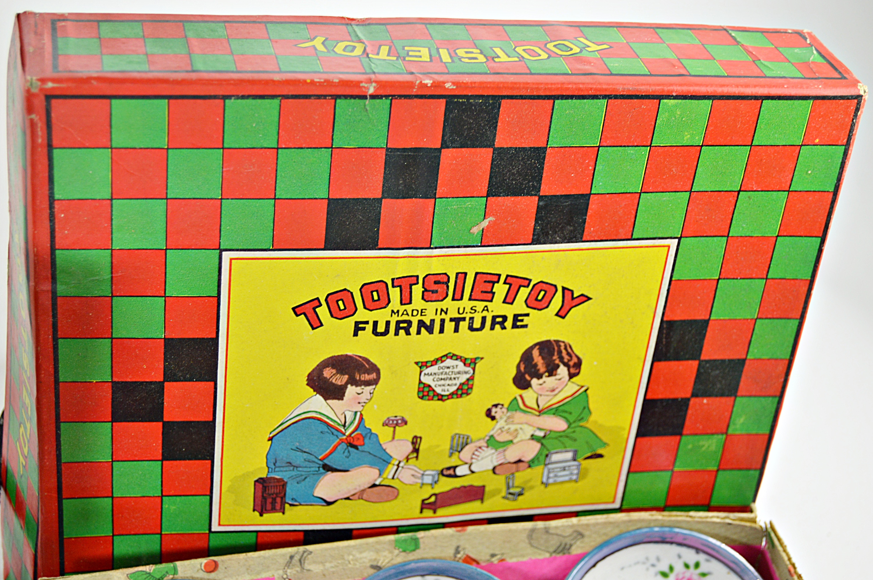 Vintage Empire Electric Child's Stove, China Tea Sets and Flatware