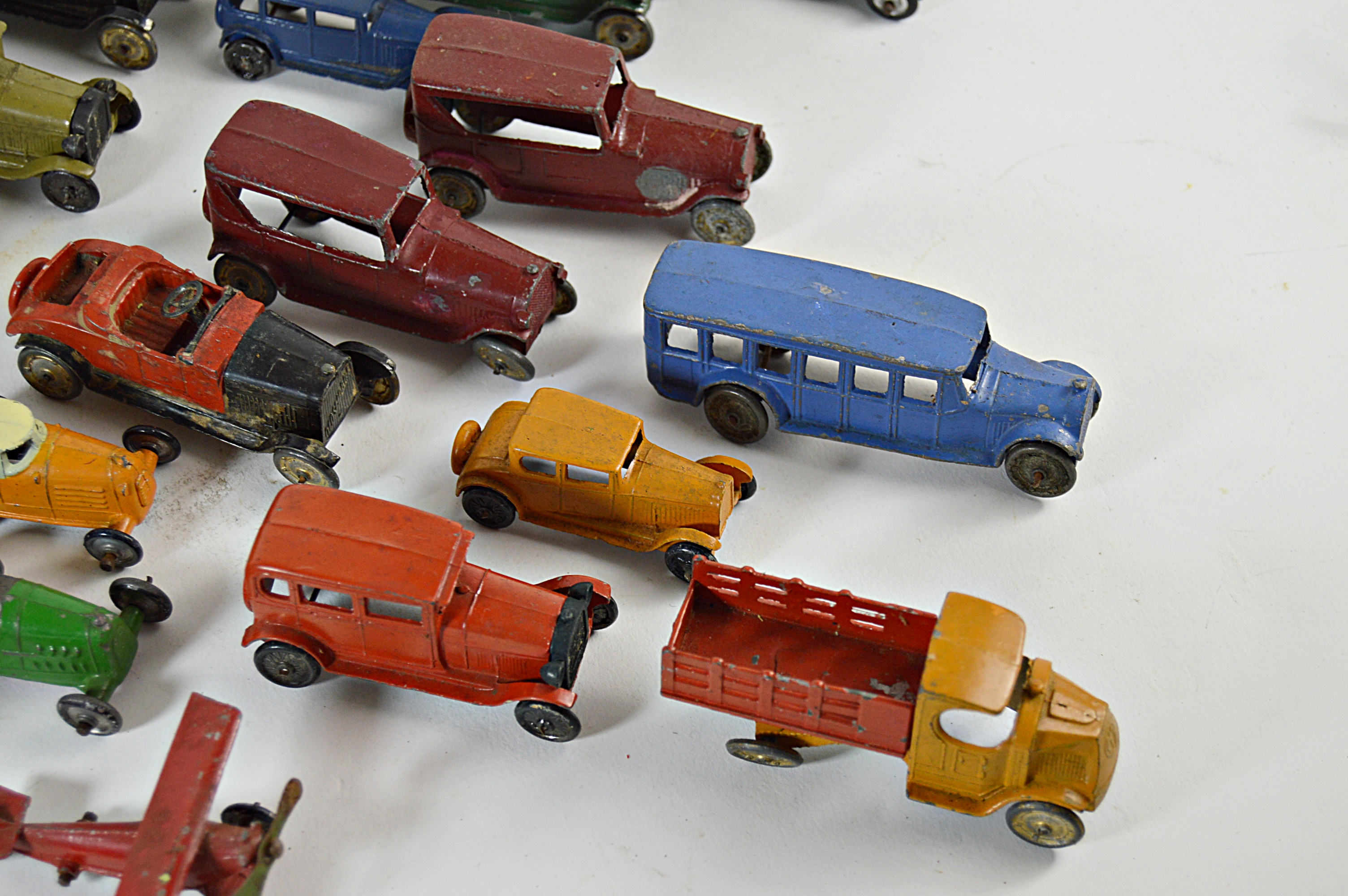 Vintage Die-Cast Trucks and Cars