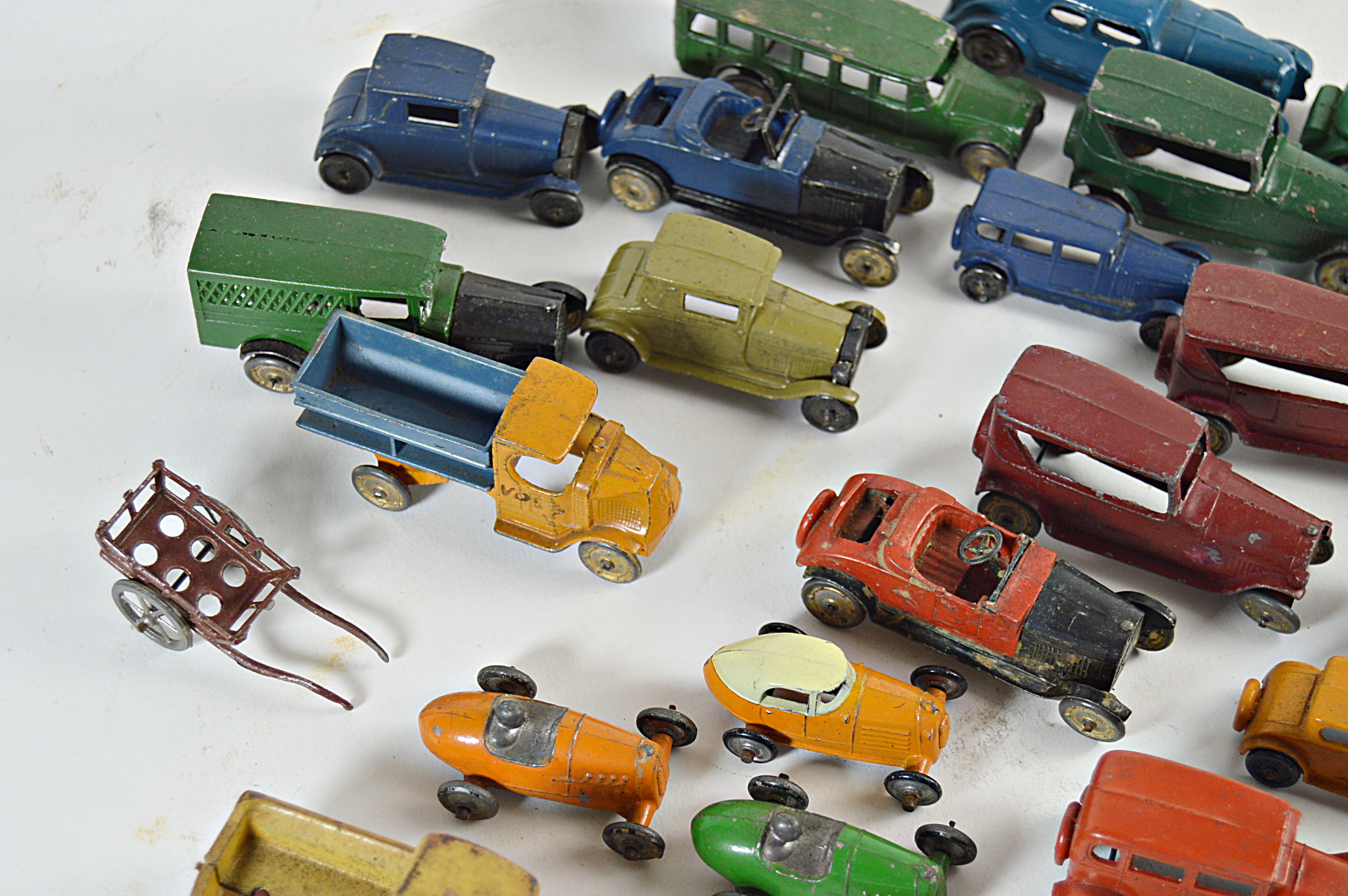 Vintage Die-Cast Trucks and Cars
