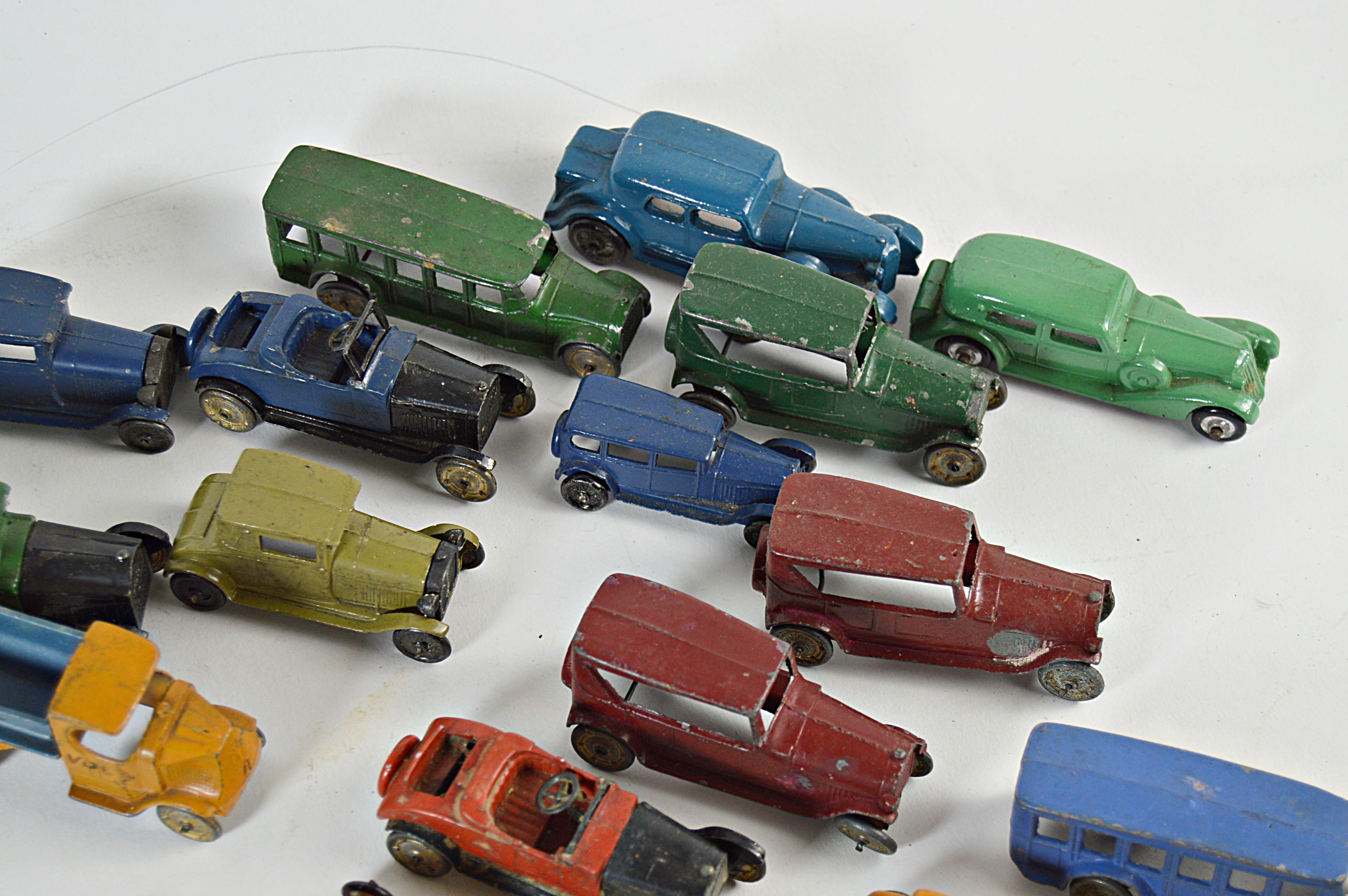 Vintage Die-Cast Trucks and Cars
