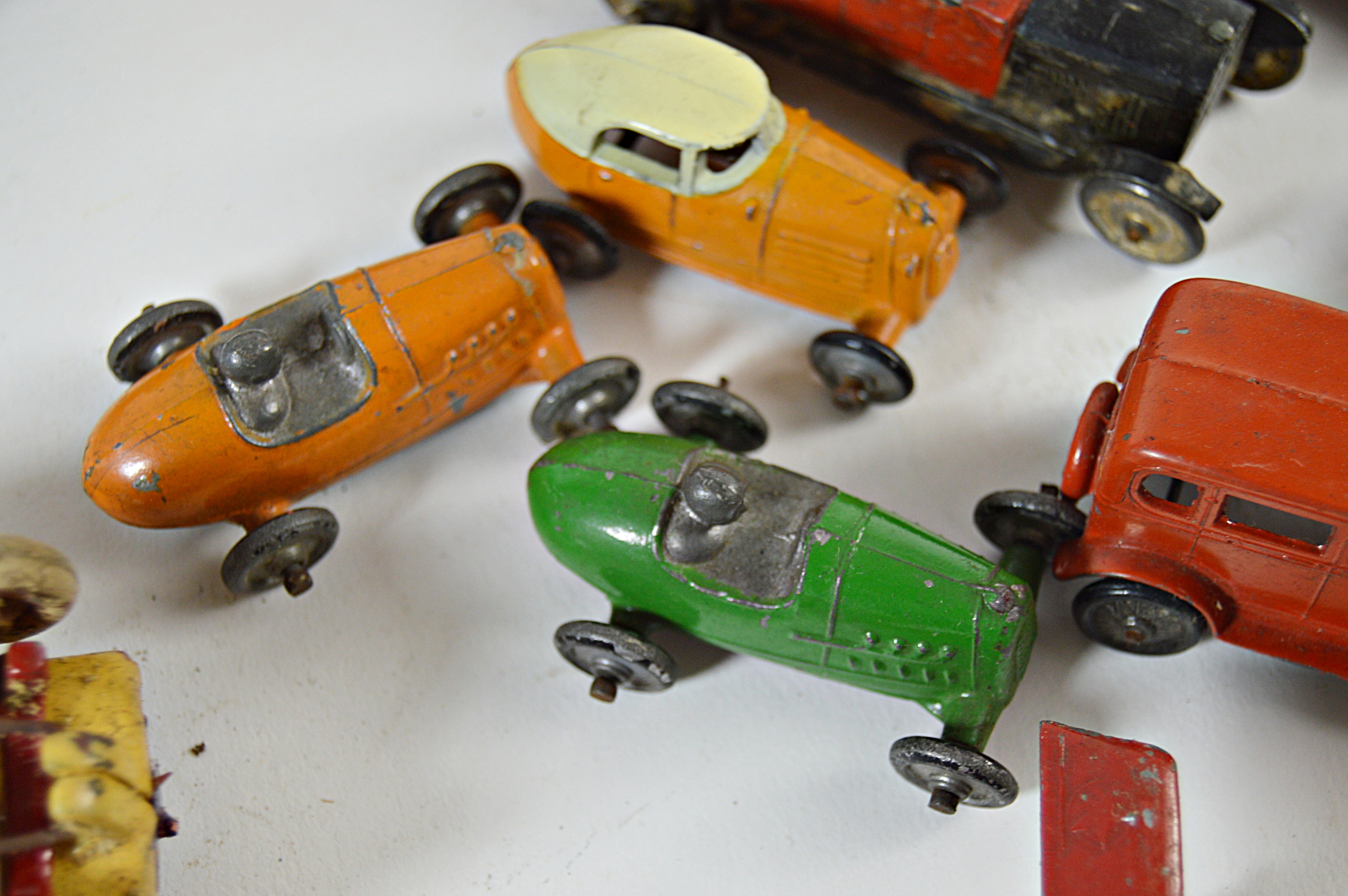 Vintage Die-Cast Trucks and Cars