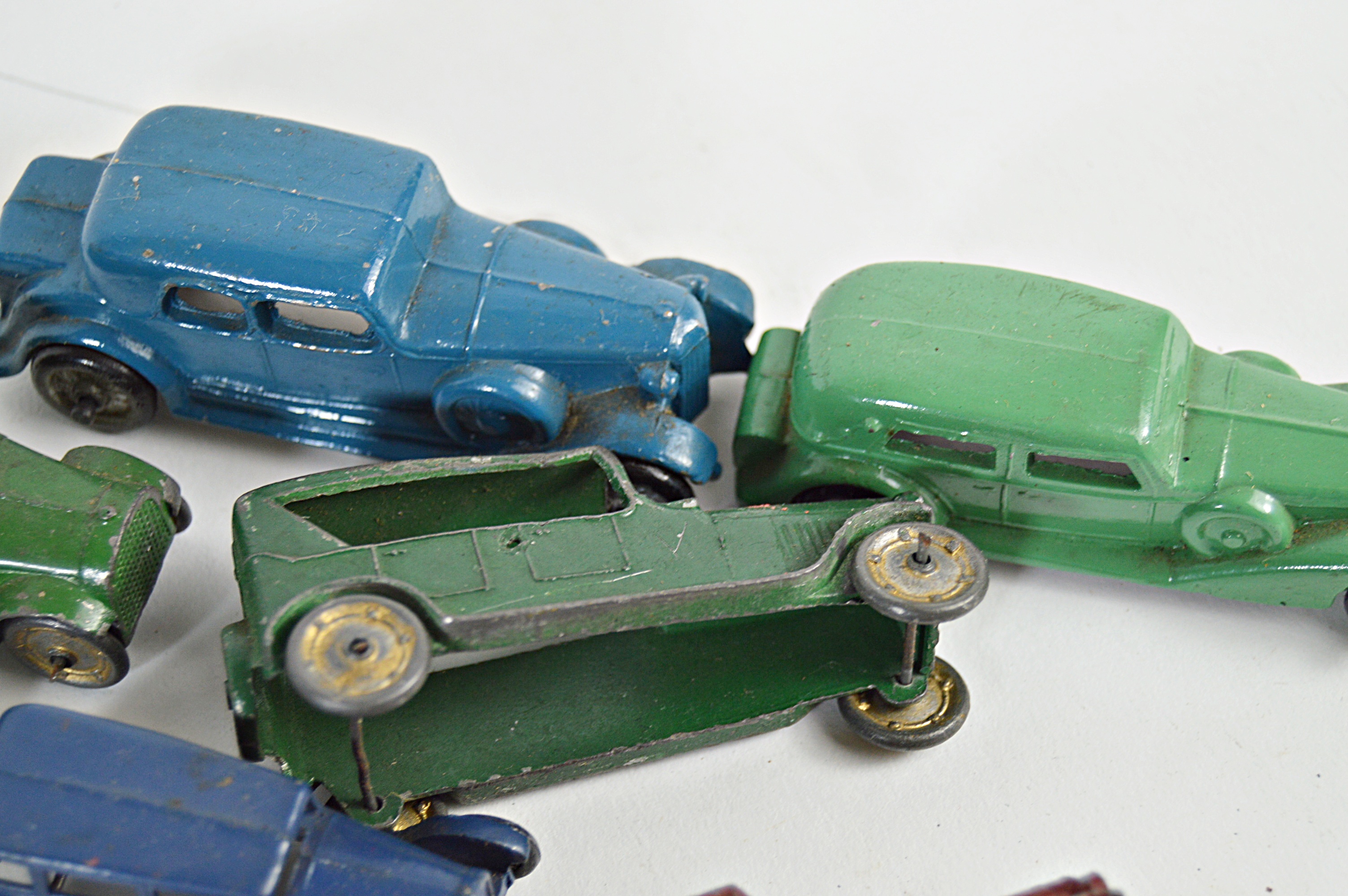 Vintage Die-Cast Trucks and Cars