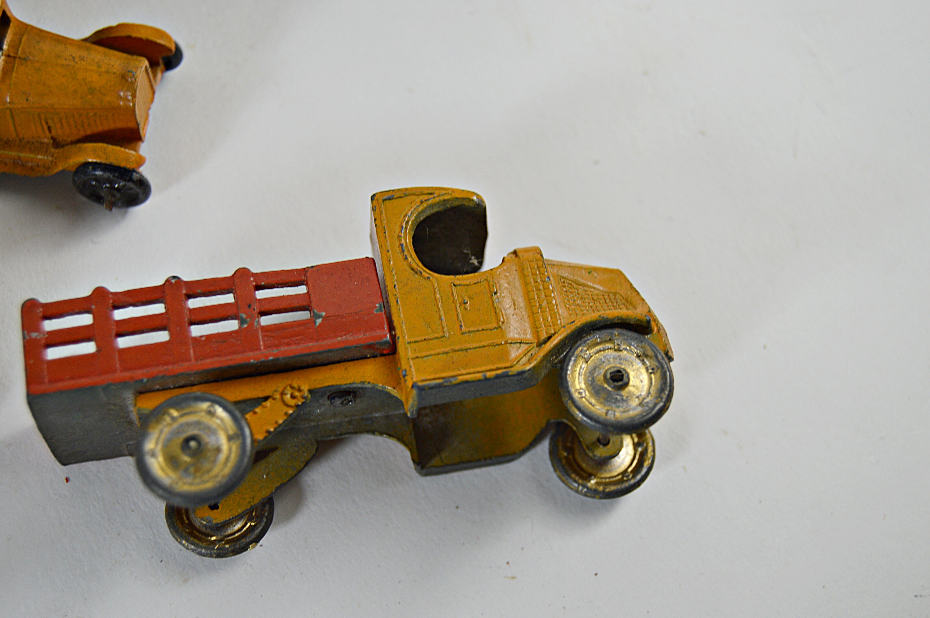 Vintage Die-Cast Trucks and Cars