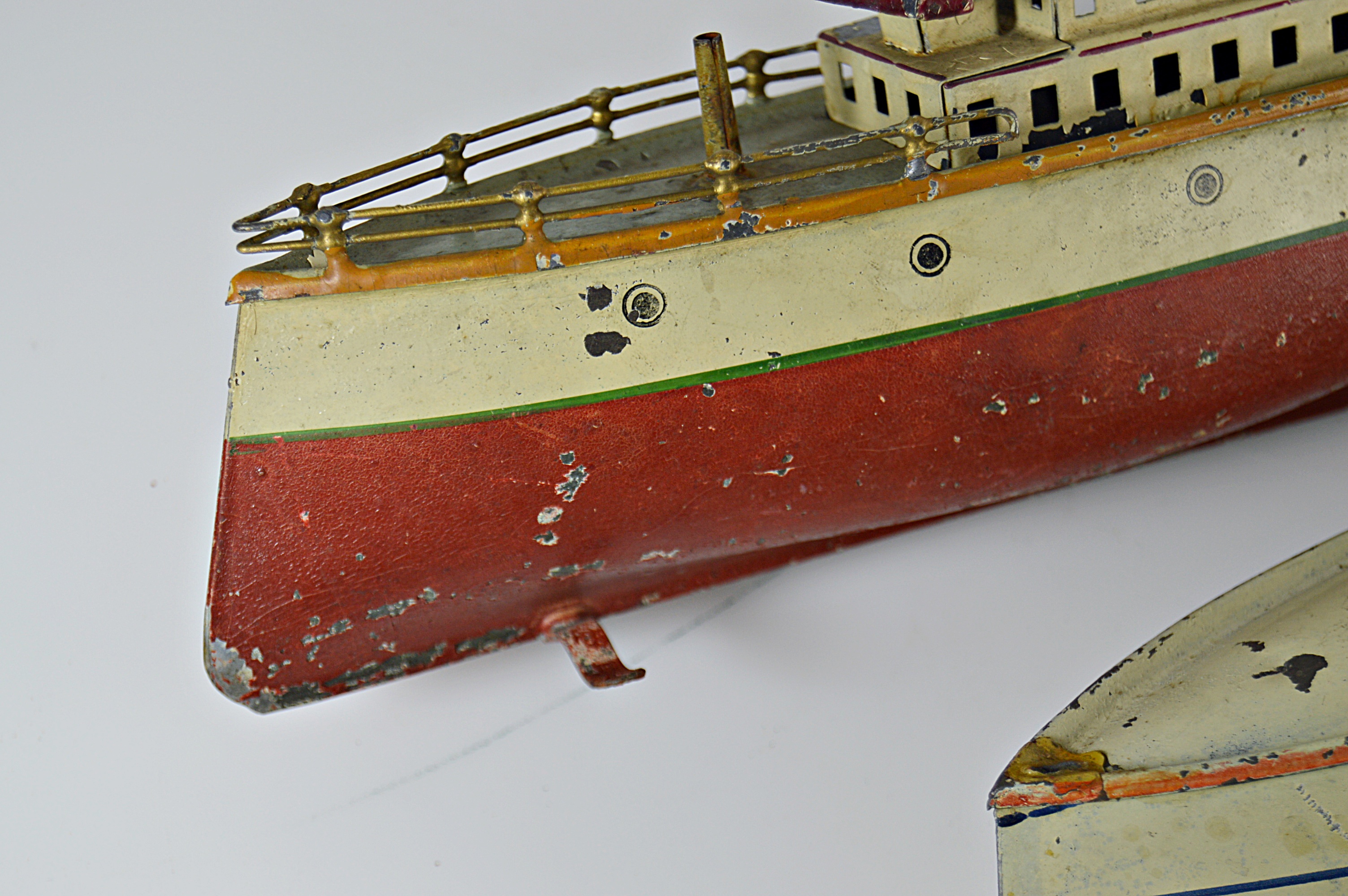 Vintage Metal Toy Boats