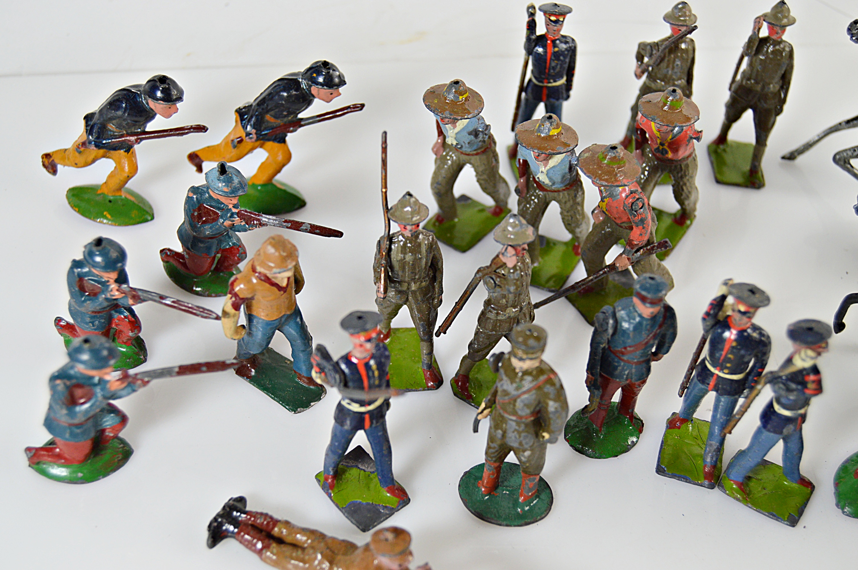 Early 20th Century Lead Toy Soldiers