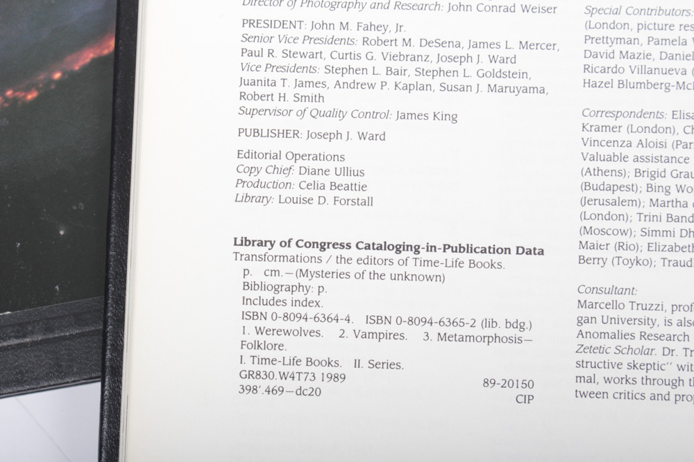 Time Life Book Collections