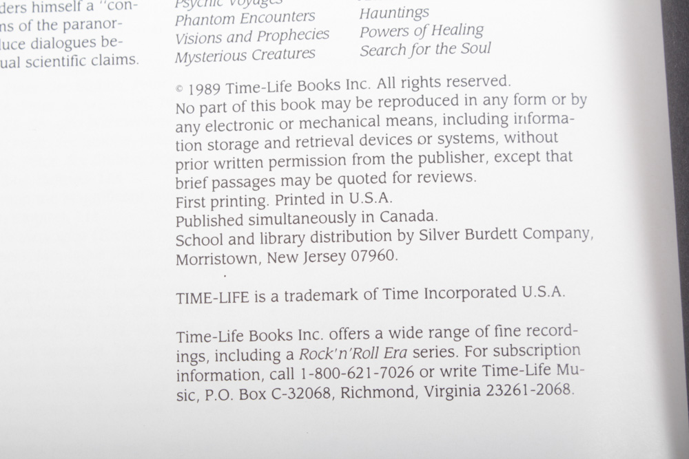 Time Life Book Collections