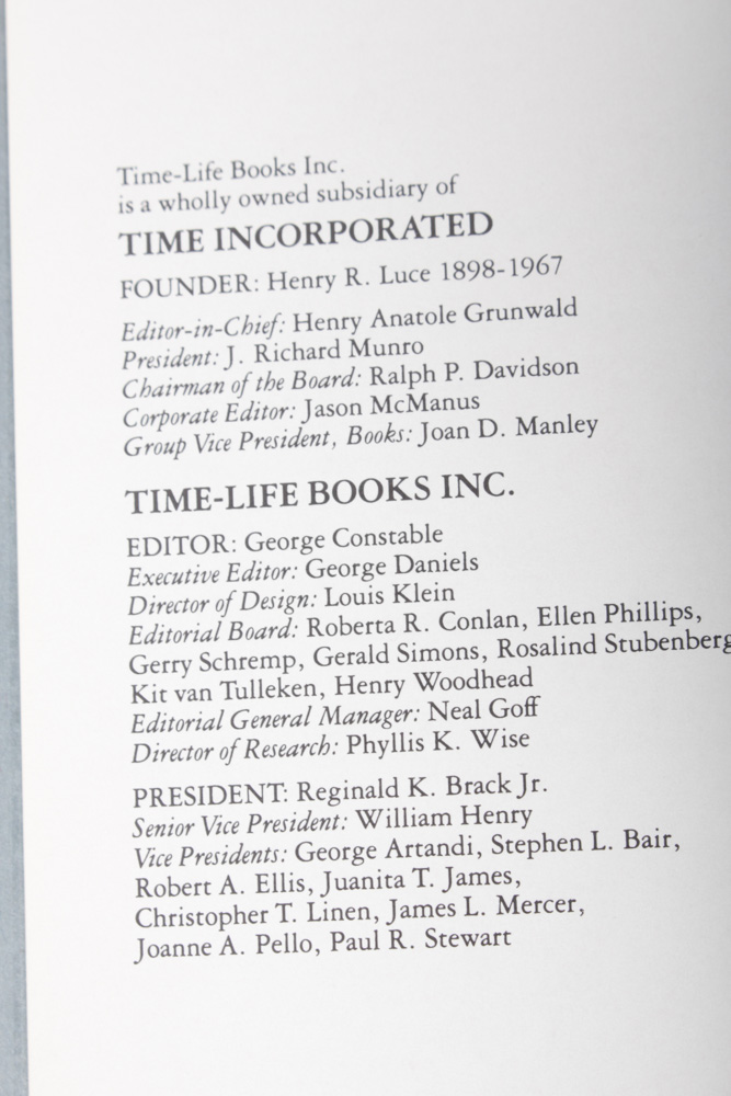 Time Life Book Collections