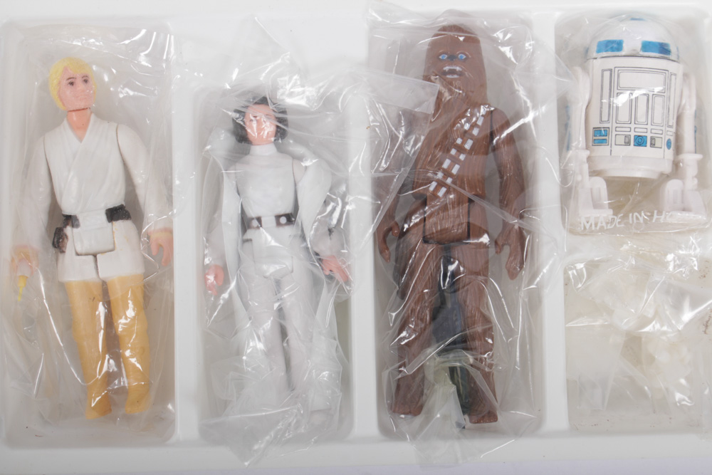 1977 Kenner "Star Wars" Early Bird Mail Away First Edition Action Figures Set