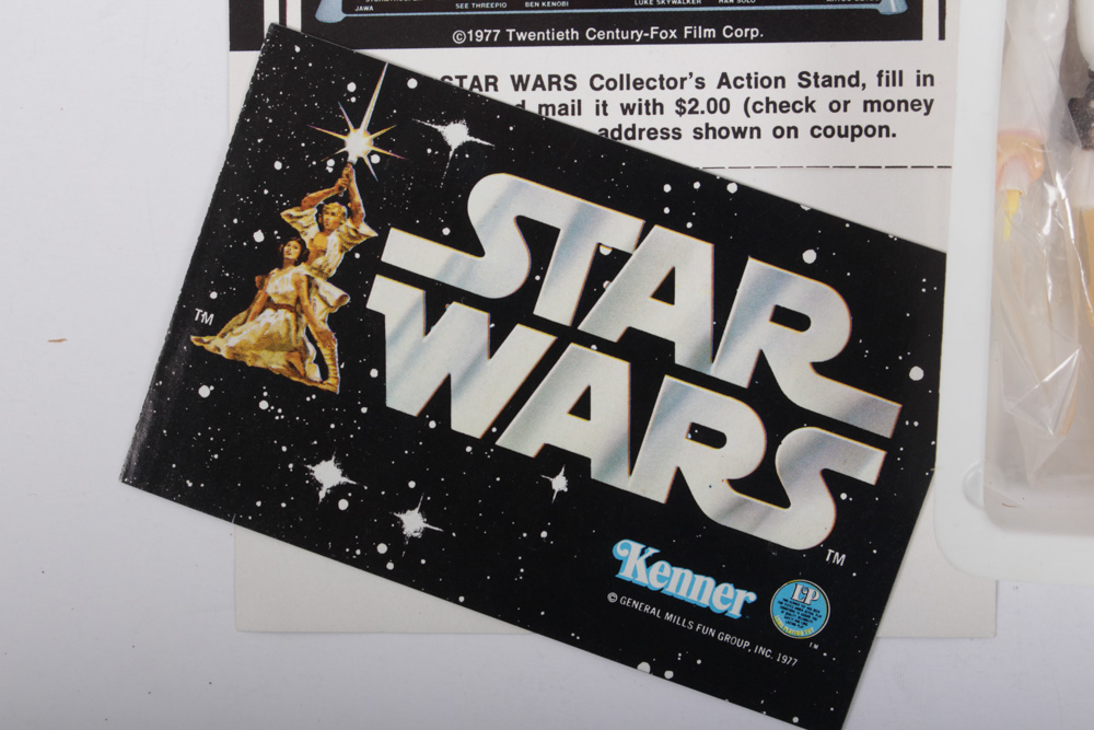 1977 Kenner "Star Wars" Early Bird Mail Away First Edition Action Figures Set