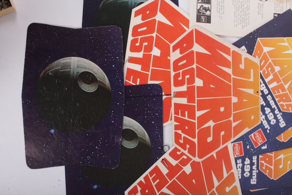 1977 "Star Wars" Point of Sale and Mobile Displays From Burger Chef