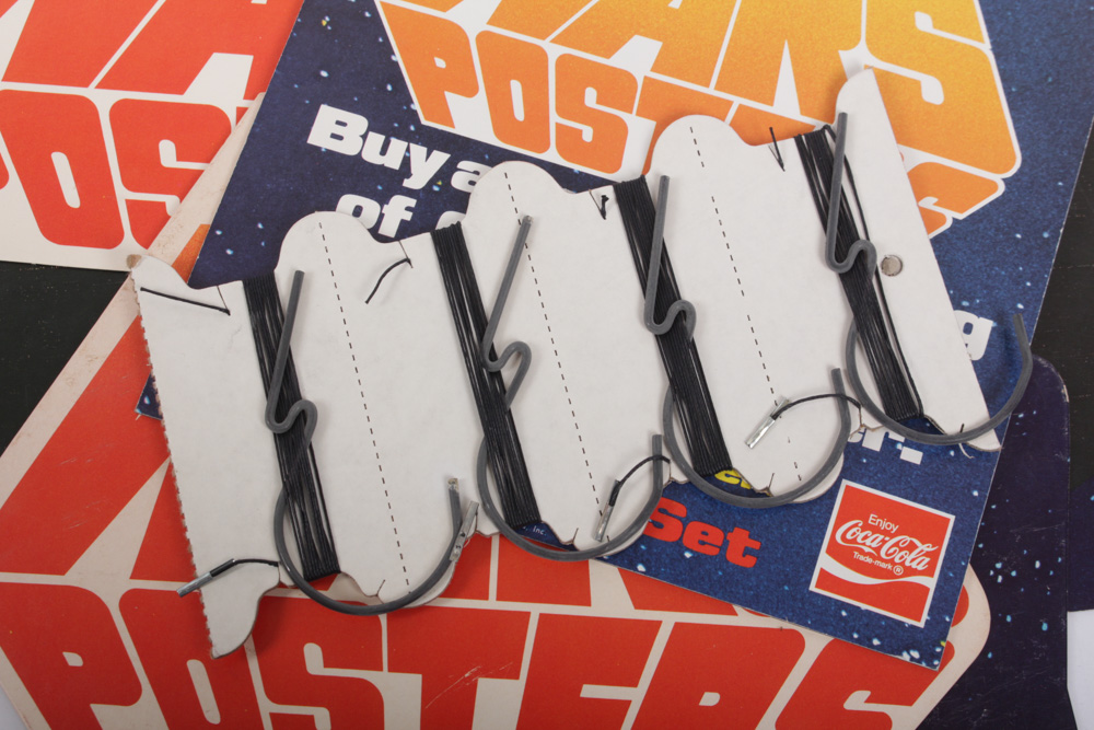 1977 "Star Wars" Point of Sale and Mobile Displays From Burger Chef