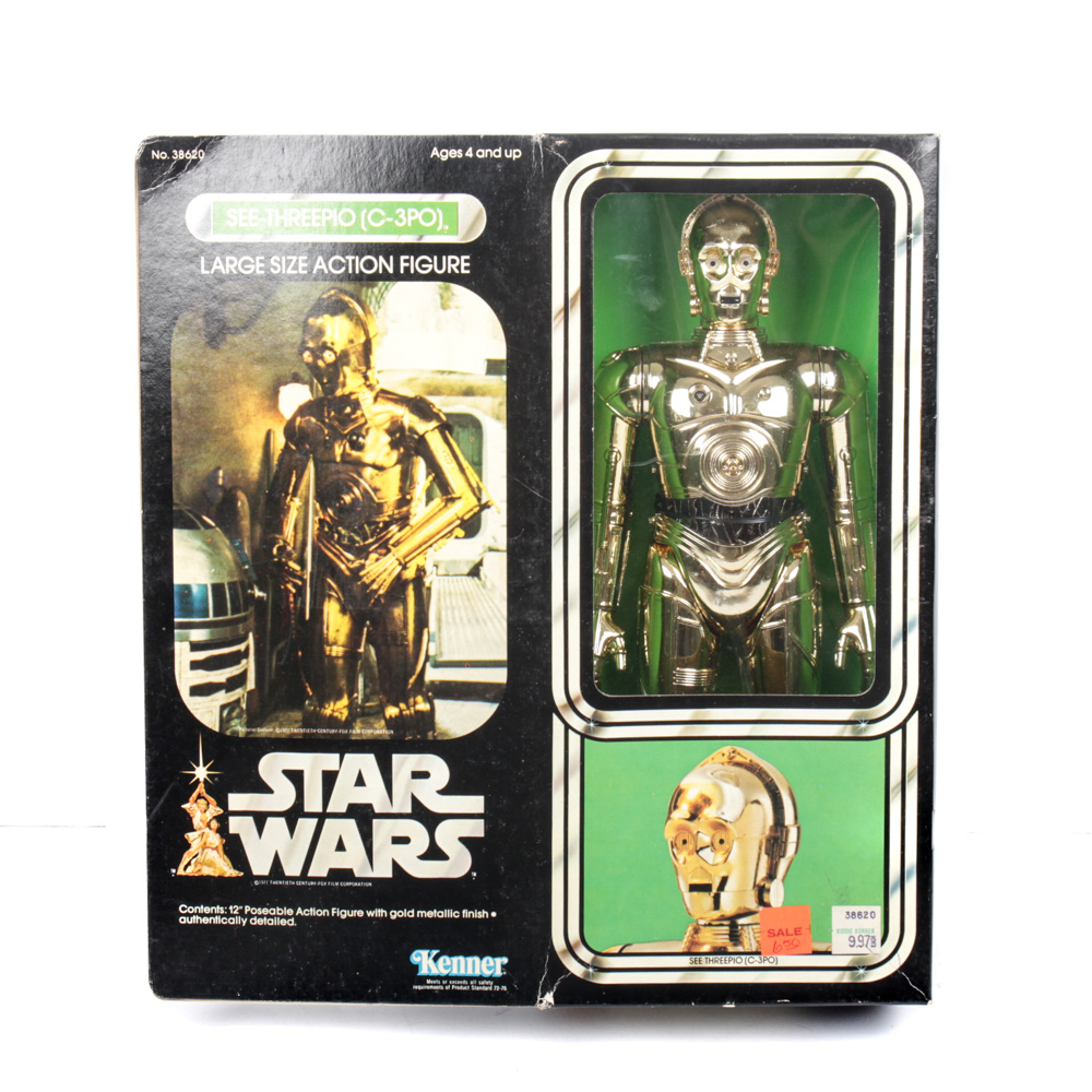 1978 Kenner See-Threepio (C-3PO) "Star Wars" Large Action Figure
