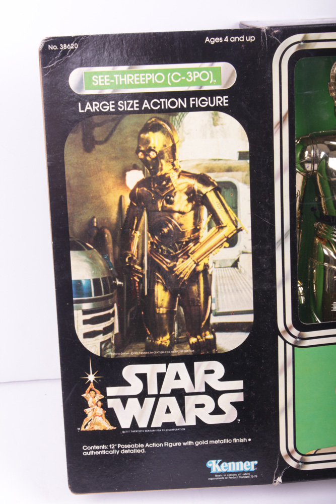 1978 Kenner See-Threepio (C-3PO) "Star Wars" Large Action Figure