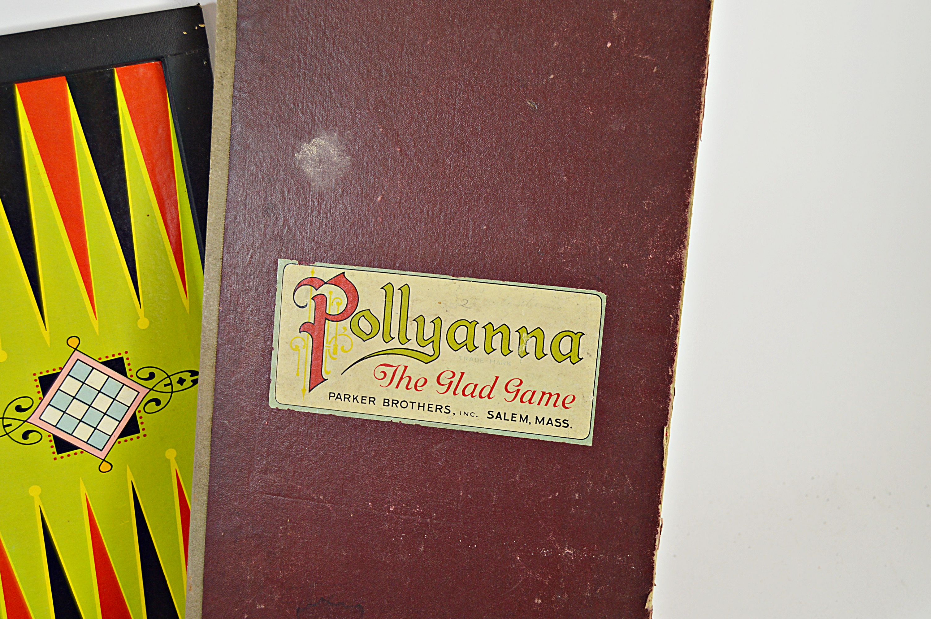 Vintage Building Blocks, Puzzles and Board Games